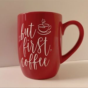 But First Coffee, #teacherlife mug